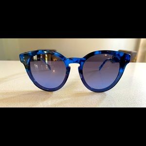 Marc Jacobs Blue cat eye sunglasses